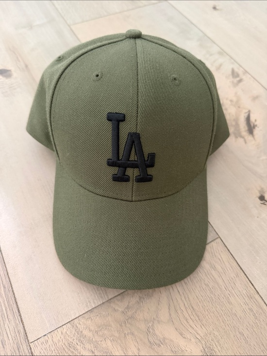 47 Accessories - 47 Brand LA Logo Olive Green Baseball Cap